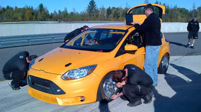 Braun, Goncalvez, New Ford Focus ST-R Set for Barber Test